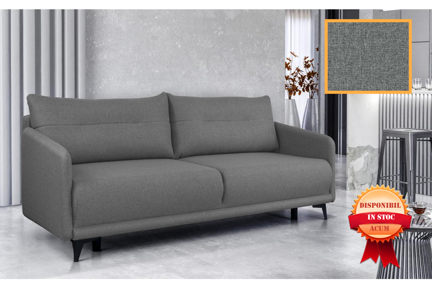 ROSA CANAPEA EXTENSIBILA 208 x 94 RINO-88 CNV